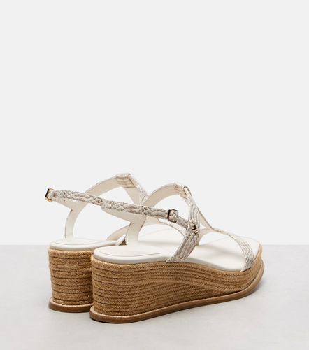 Alpargatas con cuña Theia 100 de piel - Jimmy Choo - Modalova