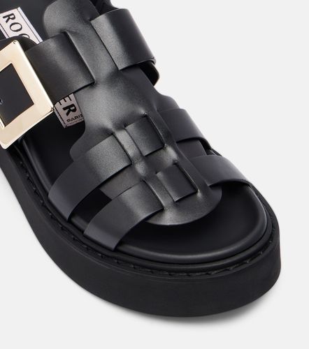 Viv' Rangers leather platform sandals - Roger Vivier - Modalova