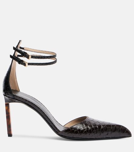Snake-effect leather pumps - Tom Ford - Modalova