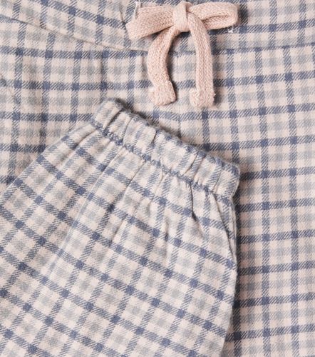 Bebé - pantalones Blake de algodón a cuadros - Wheat - Modalova