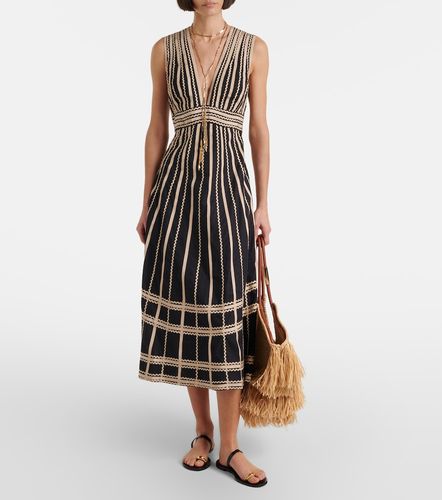 Abito midi Palermo in popeline di cotone - Ulla Johnson - Modalova