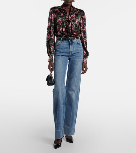 Schluppenbluse aus Satin - Dolce&Gabbana - Modalova