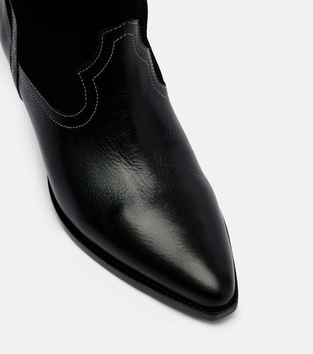 Stivali texani Duerte 40 in pelle e suede - Isabel Marant - Modalova