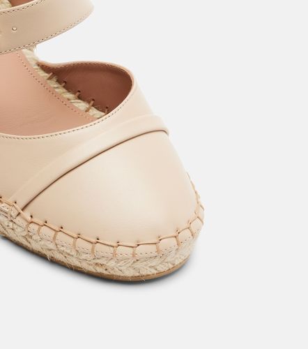 Farah leather espadrille wedges - Malone Souliers - Modalova