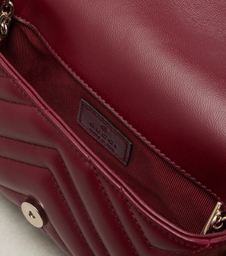 Borsa a tracolla GG Marmont Mini in pelle - Gucci - Modalova
