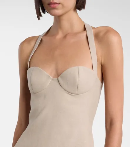 Magda Butrym Vestido corto de lino - Magda Butrym - Modalova