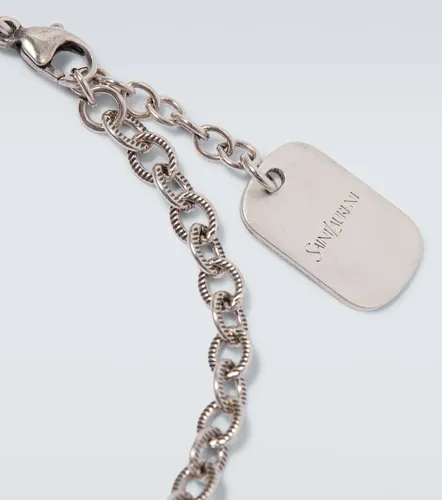 Pulsera de cadena con logo - Saint Laurent - Modalova
