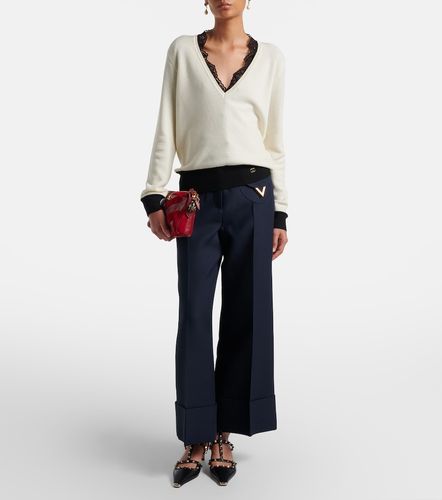 Valentino Pullover in misto lana - Valentino - Modalova