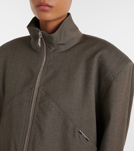 Virgin wool-blend bomber jacket - The Attico - Modalova