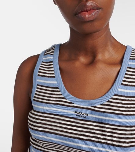 Tanktop aus einem Baumwollgemisch - Prada - Modalova