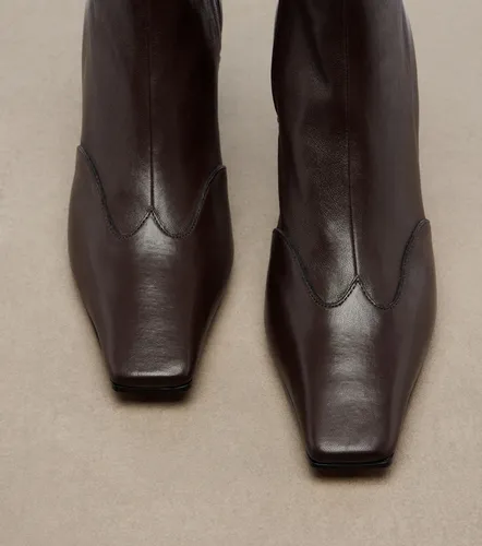 Khaite Nevada leather ankle boots - Khaite - Modalova