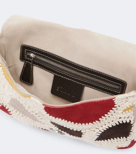Borsa a spalla Harlow Small in suede - Staud - Modalova