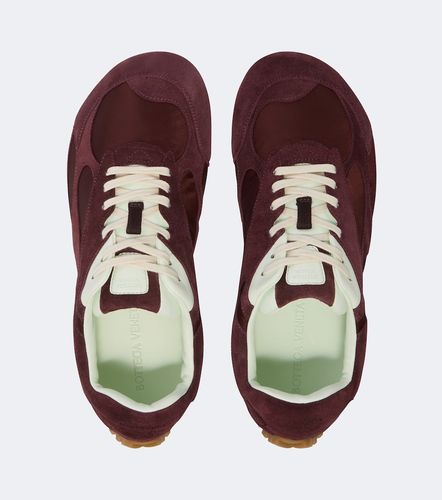 Orbit Flash suede-trimmed sneakers - Bottega Veneta - Modalova