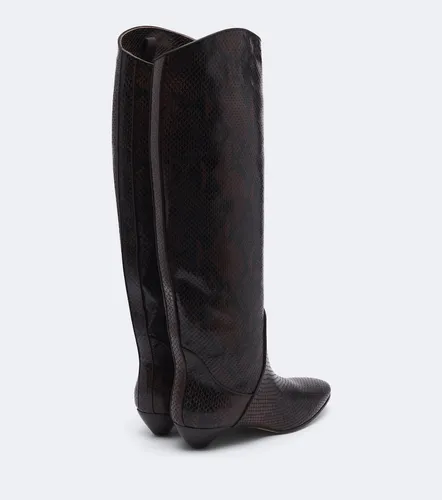 Allegra leather knee-high boots - Le Monde Beryl - Modalova