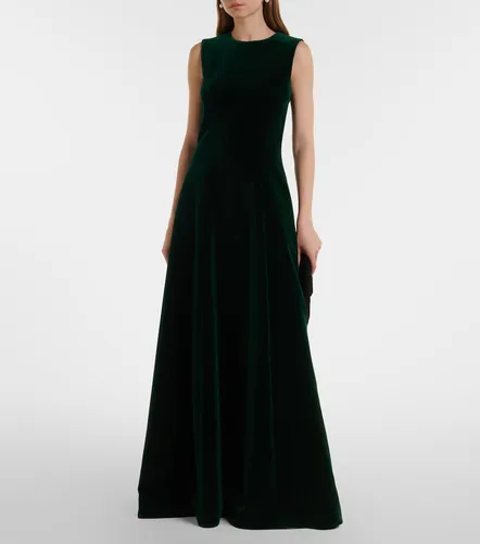 Nodin cotton velour gown - Emilia Wickstead - Modalova