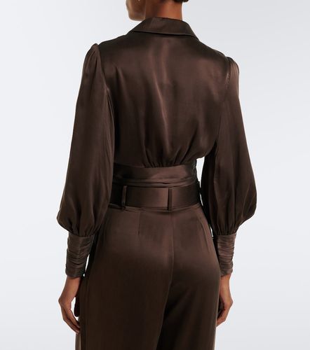 Zimmermann Top envolvente de seda - Zimmermann - Modalova