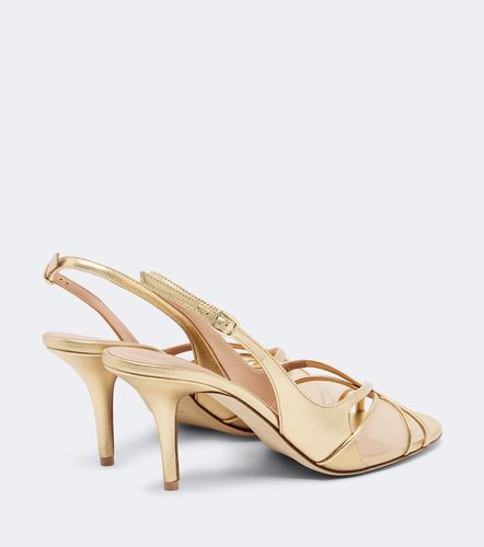 Sandali slingback Petra in pelle e rete - Malone Souliers - Modalova