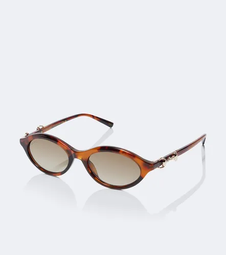 Gafas de sol redondas con Horsebit - Gucci - Modalova