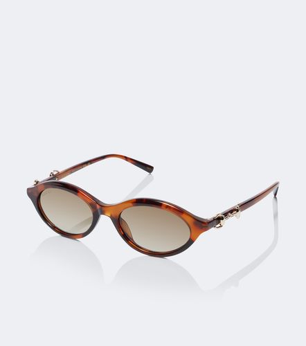 Gucci Runde Sonnenbrille Horsebit - Gucci - Modalova