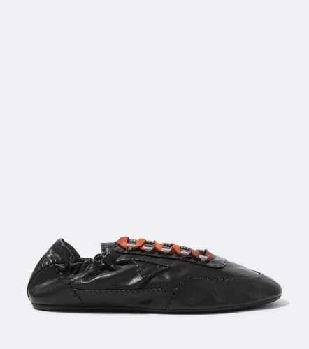 Prada Collapse leather sneakers - Prada - Modalova