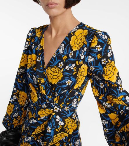 Abito midi con stampa - Diane von Furstenberg - Modalova