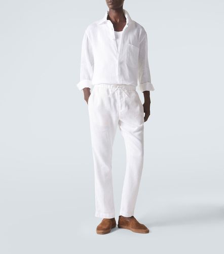 Pantaloni chino Oscar in lino e cotone - Frescobol Carioca - Modalova