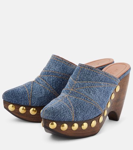 Alaïa Clogs Le Sabot aus Denim - Alaia - Modalova