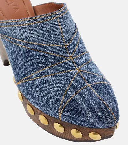 Alaia Le Sabot denim mules - Alaia - Modalova