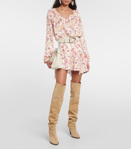 Blusa Prian en mezcla de seda estampada - Isabel Marant - Modalova