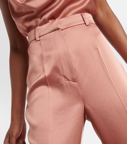 Pantaloni regular Leena in raso - Nanushka - Modalova