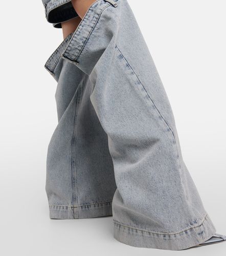 The Attico Low-Rise Wide-Leg Jeans - The Attico - Modalova