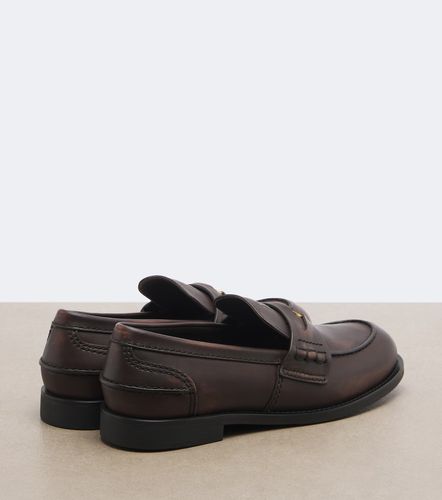 Miu Miu Loafers aus Leder - Miu Miu - Modalova
