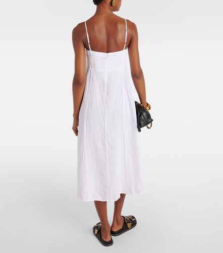 Velvet Abito midi Stephie in lino - Velvet - Modalova