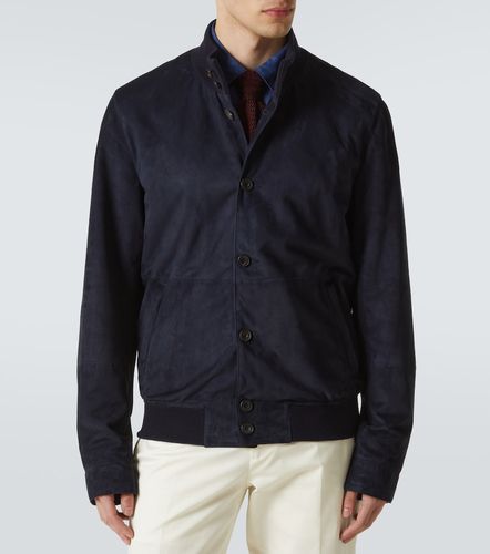 Rubinacci Bomber in suede - Rubinacci - Modalova