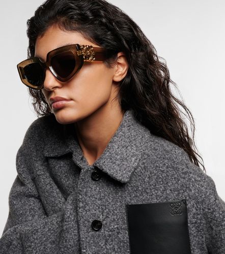 Gafas de sol oversized con anagrama - Loewe - Modalova