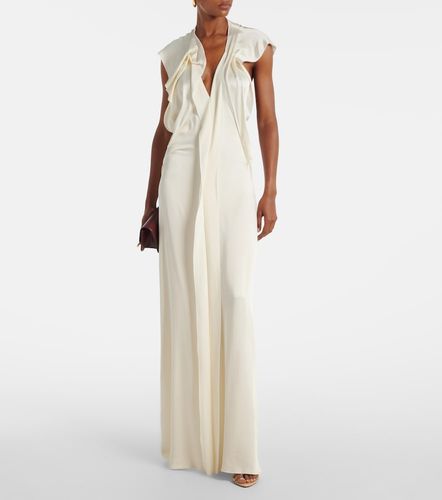 Victoria Beckham Robe aus Satin - Victoria Beckham - Modalova