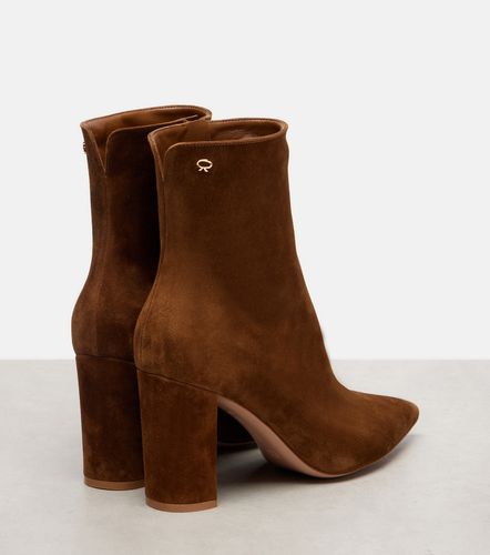 Lyell 85 suede ankle boots - Gianvito Rossi - Modalova