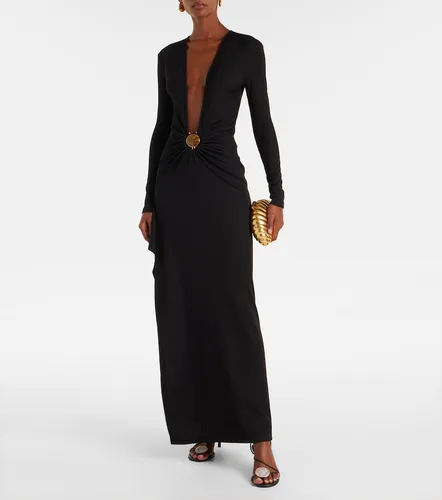 Gathered jersey maxi dress - Christopher Esber - Modalova