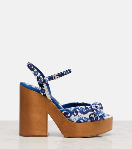 Dolce&Gabbana Majolica sandals - Dolce&Gabbana - Modalova