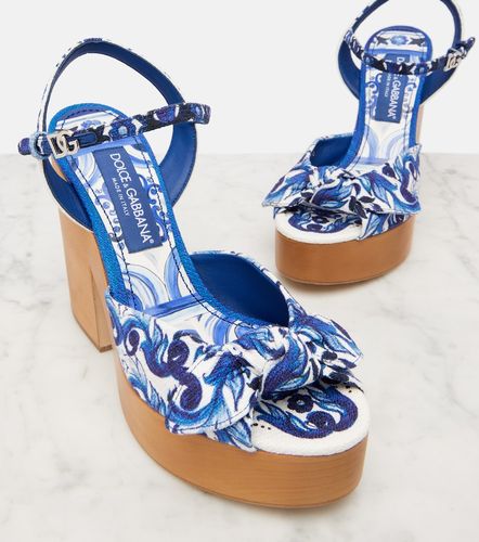 Dolce&Gabbana Sandalen Majolica - Dolce&Gabbana - Modalova