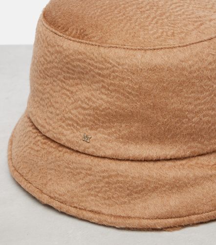 Reversible camel hair bucket hat - Max Mara - Modalova