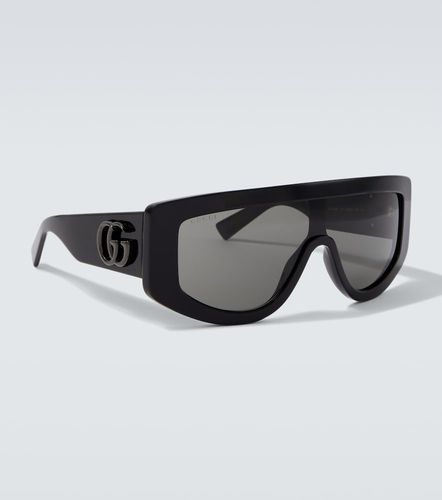 Gucci Double G flat-top sunglasses - Gucci - Modalova