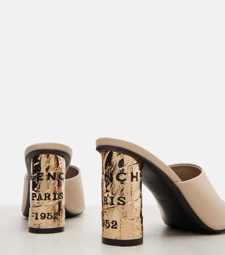 Givenchy Tape leather mules - Givenchy - Modalova