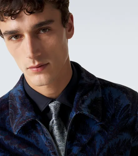 Cravatta in seta con stampa paisley - Etro - Modalova