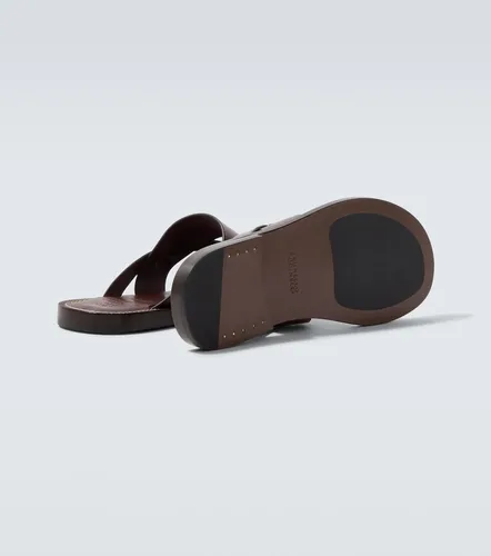 Sandalias de piel - Brunello Cucinelli - Modalova
