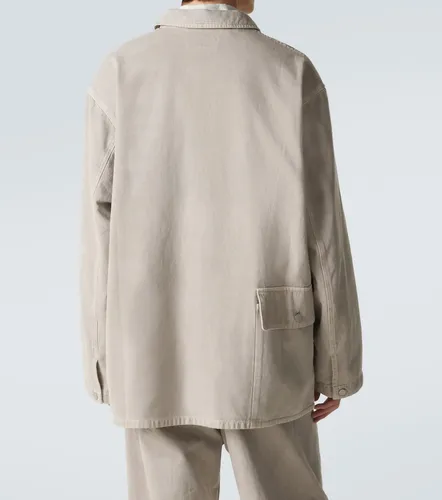 Sobrecamisa oversized de sarga de algodón - Lemaire - Modalova