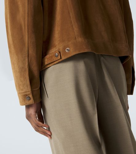 Saint Laurent Suede blouson jacket - Saint Laurent - Modalova