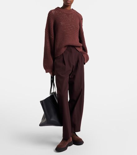 Pullover in misto cotone - Brunello Cucinelli - Modalova