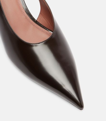 Nina leather slingback pumps - Paris Texas - Modalova