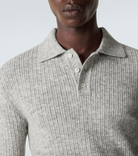 Gradient mohair-blend polo sweater - ERL - Modalova
